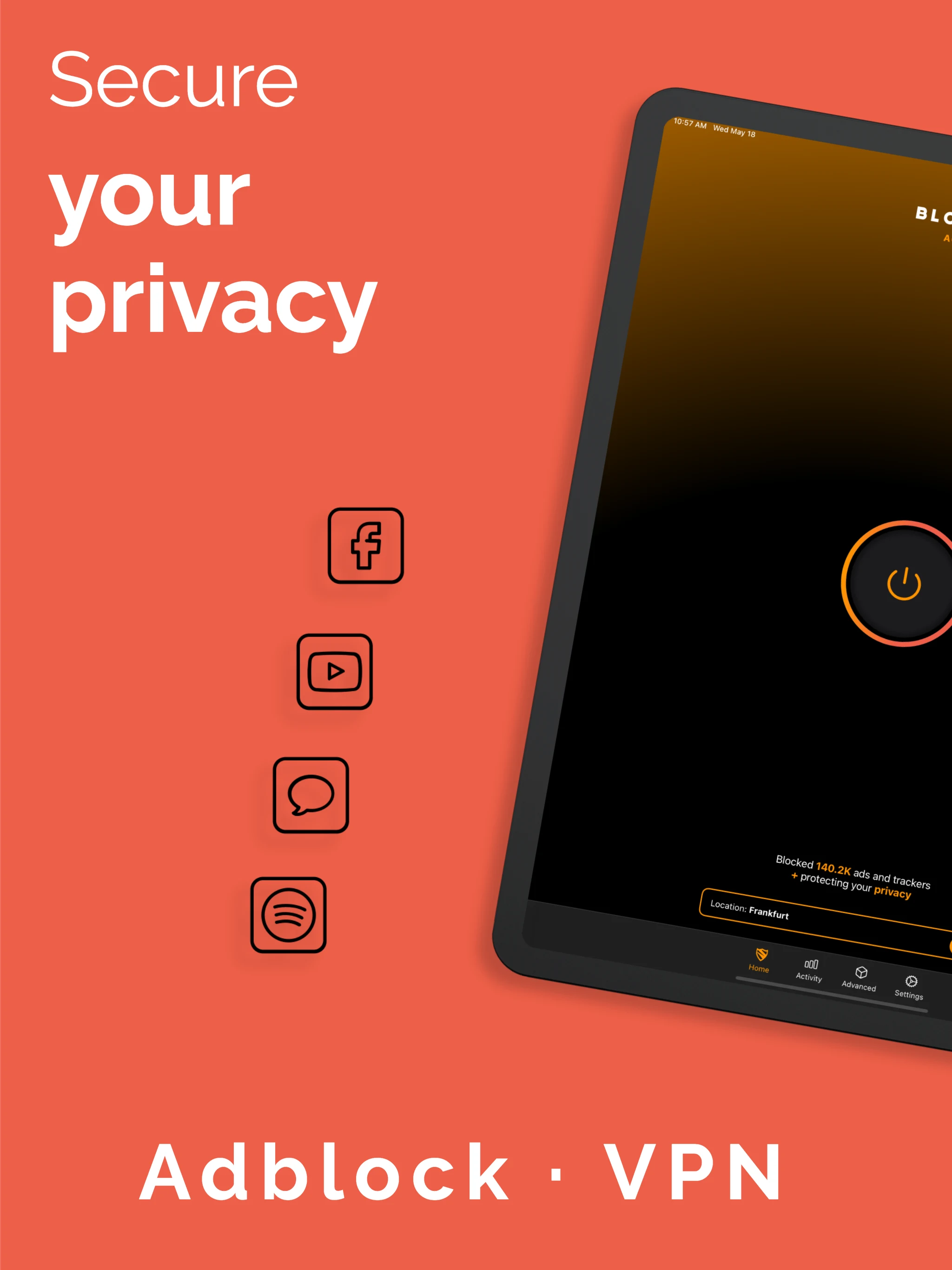 Ad Blocker VPN & DNS – Blokada screenshot